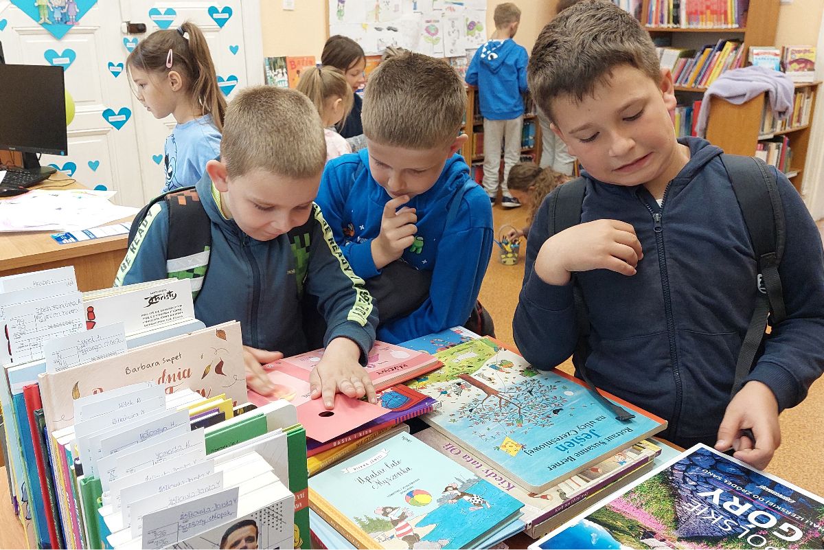 Zdjęcie: Czerwcowe lekcje biblioteczne